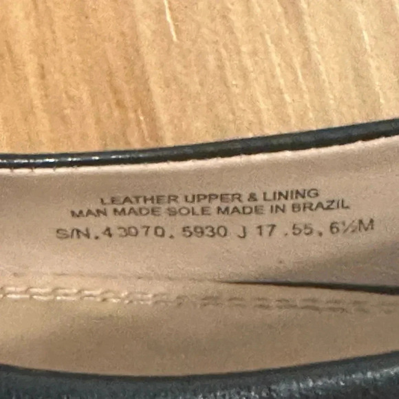 Tory Burch Lowell leather ballet flats - Picture 4 of 5